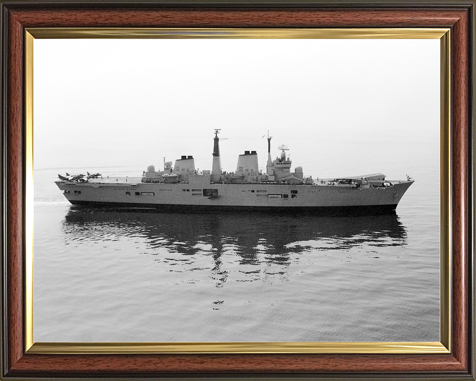 HMS Invincible R05 Invincible Class Aircraft Carrier May 1990 At Sea Photo Print - Posters, Prints, & Visual Artwork - by Hampshire Prints (image 9 of 9)