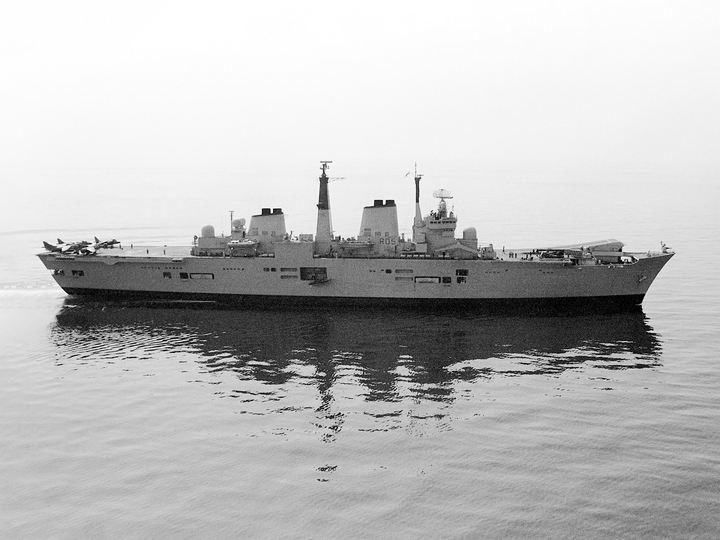 HMS Invincible R05 Invincible Class Aircraft Carrier May 1990 At Sea Photo Print - Posters, Prints, & Visual Artwork - by Hampshire Prints (image 1 of 9)