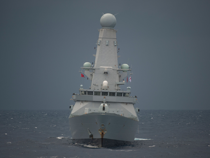 HMS Dauntless (D33) Photo Print - Bow View 2012 - Royal Navy Type 45 Destroyer Hampshire Prints 6 x 4 No Frame No