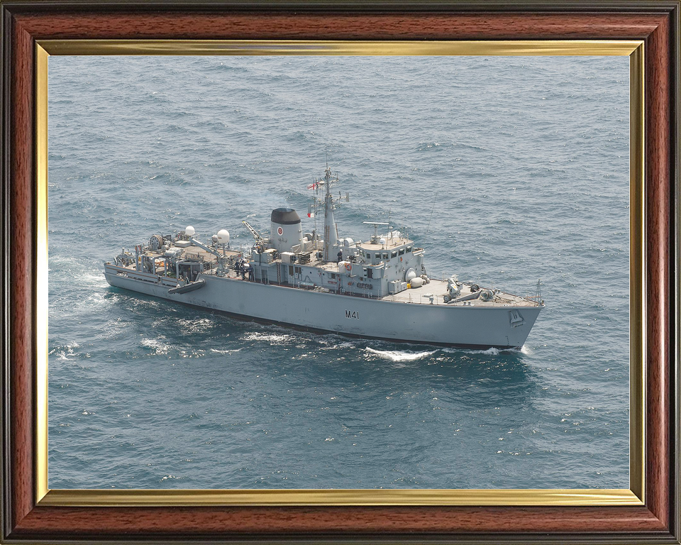 HMS Quorn M41 Hunt Class Minehunter May 2013 Persian Gulf Photo Print - Posters, Prints, & Visual Artwork - by Hampshire Prints (image 9 of 9)