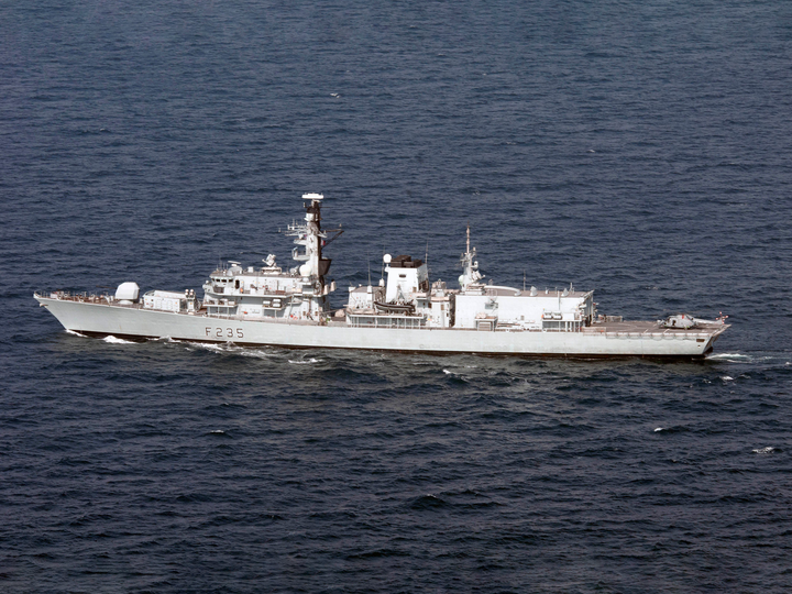 HMS Monmouth F235 Type 23 Frigate December 2012 At Sea Photo Print - Posters, Prints, & Visual Artwork - by Hampshire Prints (image 1 of 9)