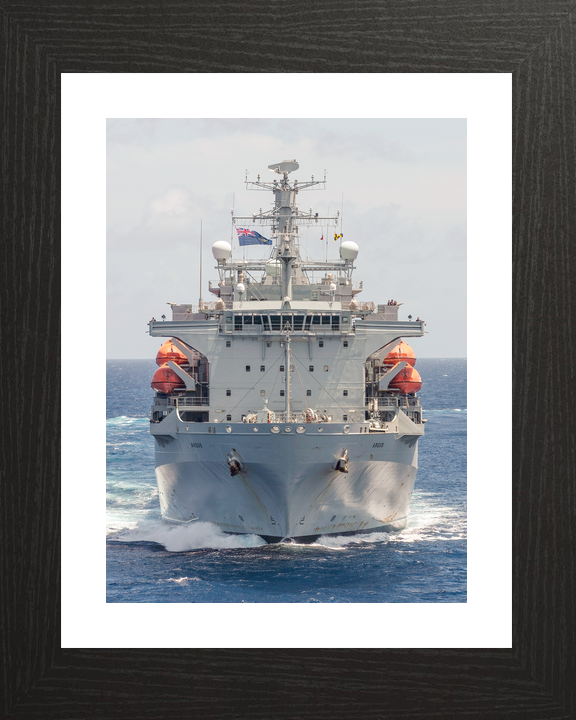 RFA Argus A135 Casualty Class Ship August 2020 Low Bow View Photo Print - Posters, Prints, & Visual Artwork - by Hampshire Prints (image 2 of 9)