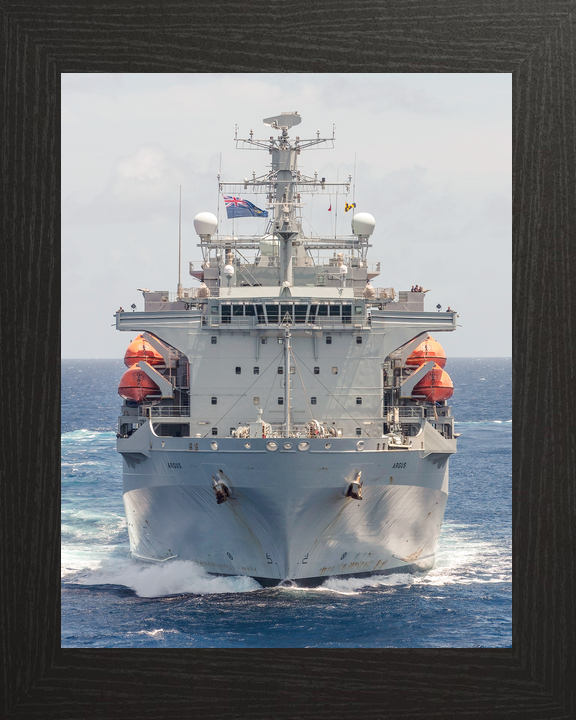 RFA Argus A135 Casualty Class Ship August 2020 Low Bow View Photo Print - Posters, Prints, & Visual Artwork - by Hampshire Prints (image 3 of 9)