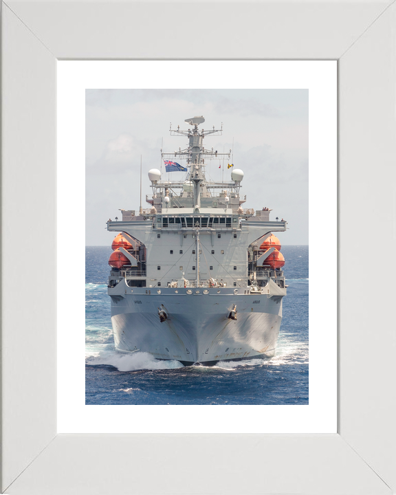 RFA Argus A135 Casualty Class Ship August 2020 Low Bow View Photo Print - Posters, Prints, & Visual Artwork - by Hampshire Prints (image 4 of 9)
