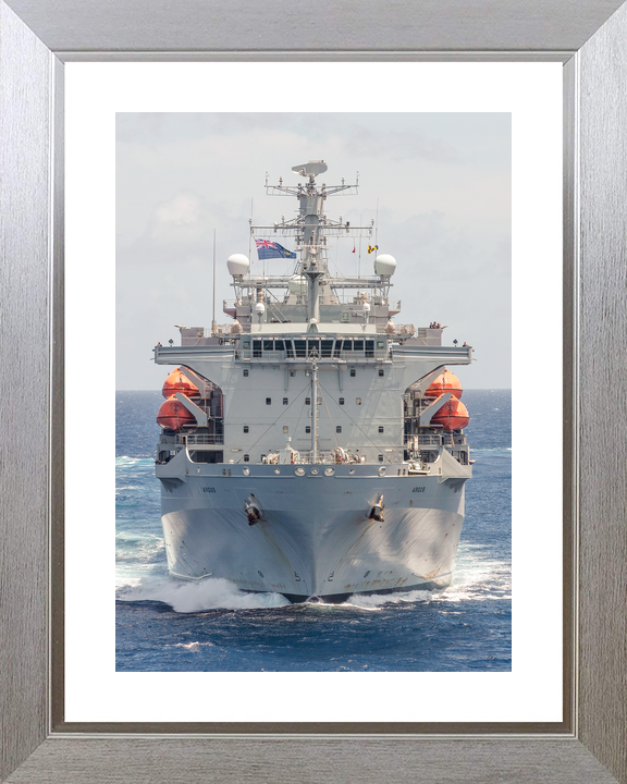 RFA Argus A135 Casualty Class Ship August 2020 Low Bow View Photo Print - Posters, Prints, & Visual Artwork - by Hampshire Prints (image 6 of 9)