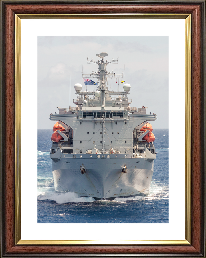RFA Argus A135 Casualty Class Ship August 2020 Low Bow View Photo Print - Posters, Prints, & Visual Artwork - by Hampshire Prints (image 8 of 9)