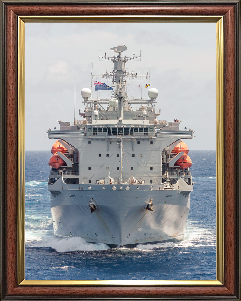 RFA Argus A135 Casualty Class Ship August 2020 Low Bow View Photo Print - Posters, Prints, & Visual Artwork - by Hampshire Prints (image 9 of 9)