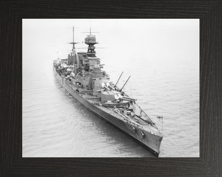 HMS Hood (51) Royal Navy Admiral Class Battlecruiser At Sea Photo Print Wall Art Decor - Posters, Prints, & Visual Artwork - by Hampshire Prints (image 3 of 9)