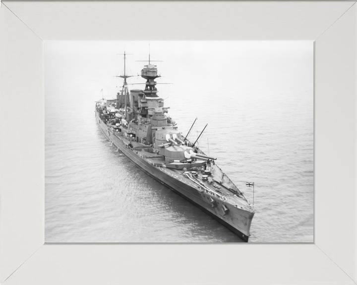 HMS Hood (51) Royal Navy Admiral Class Battlecruiser At Sea Photo Print Wall Art Decor - Posters, Prints, & Visual Artwork - by Hampshire Prints (image 5 of 9)