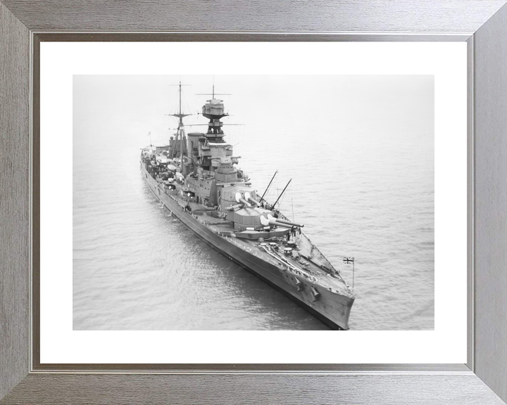 HMS Hood (51) Royal Navy Admiral Class Battlecruiser At Sea Photo Print Wall Art Decor - Posters, Prints, & Visual Artwork - by Hampshire Prints (image 6 of 9)