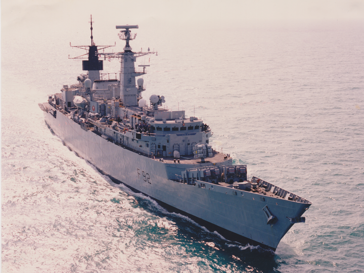 HMS Boxer (F92) Photo Print - At Sea 1999 - Royal Navy Type 22 Frigate Hampshire Prints 6 x 4 No Frame No