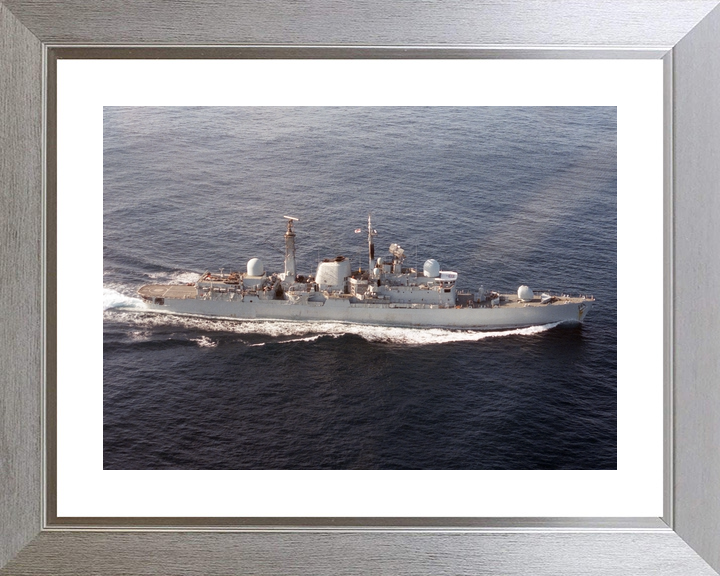 HMS Exeter (D89) Royal Navy Type 42 Destroyer At Sea 1986 Photo Print Wall Art Decor - Posters, Prints, & Visual Artwork - by Hampshire Prints (image 6 of 9)