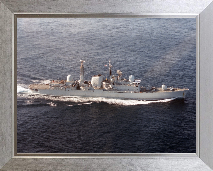 HMS Exeter (D89) Royal Navy Type 42 Destroyer At Sea 1986 Photo Print Wall Art Decor - Posters, Prints, & Visual Artwork - by Hampshire Prints (image 7 of 9)