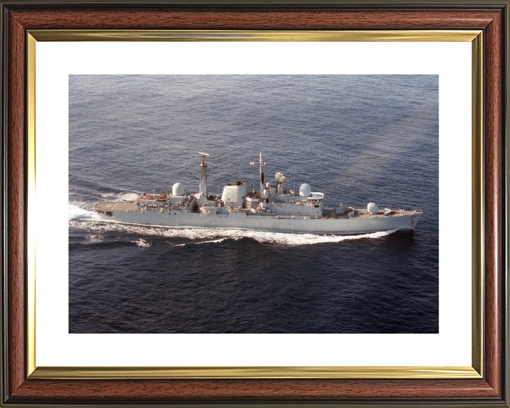 HMS Exeter (D89) Royal Navy Type 42 Destroyer At Sea 1986 Photo Print Wall Art Decor - Posters, Prints, & Visual Artwork - by Hampshire Prints (image 8 of 9)