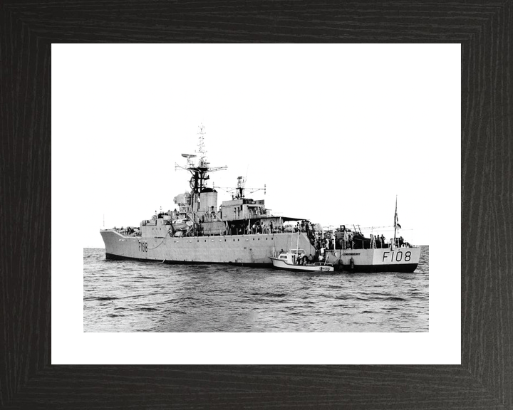 HMS Londonderry F108 Rothesay Class Frigate 1964 Photo Print - Posters, Prints, & Visual Artwork - by Hampshire Prints (image 2 of 9)