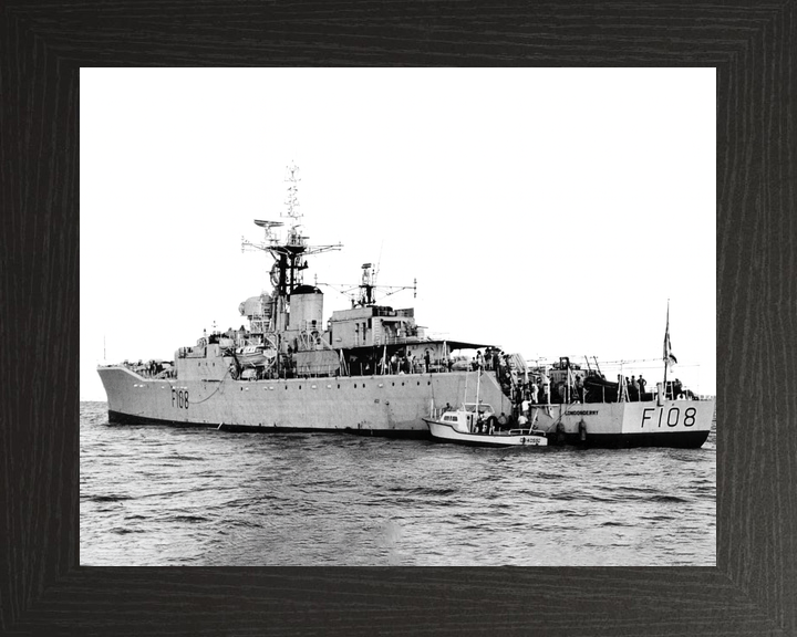 HMS Londonderry F108 Rothesay Class Frigate 1964 Photo Print - Posters, Prints, & Visual Artwork - by Hampshire Prints (image 3 of 9)
