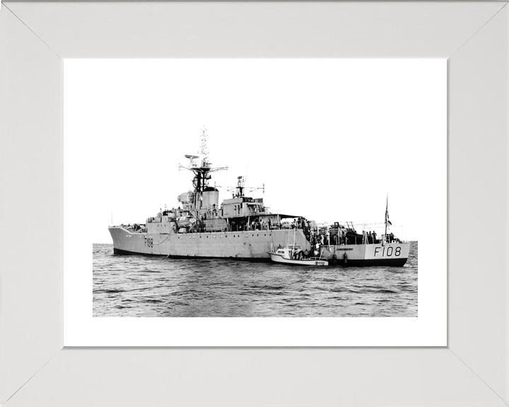 HMS Londonderry F108 Rothesay Class Frigate 1964 Photo Print - Posters, Prints, & Visual Artwork - by Hampshire Prints (image 4 of 9)