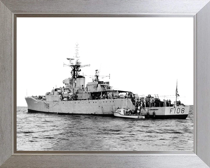 HMS Londonderry F108 Rothesay Class Frigate 1964 Photo Print - Posters, Prints, & Visual Artwork - by Hampshire Prints (image 7 of 9)