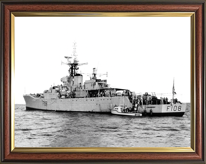HMS Londonderry F108 Rothesay Class Frigate 1964 Photo Print - Posters, Prints, & Visual Artwork - by Hampshire Prints (image 9 of 9)