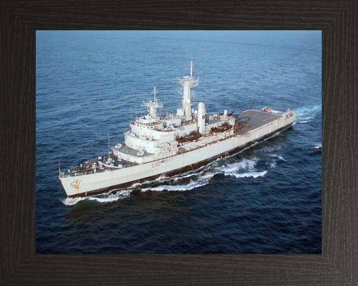 HMS Fearless (L10) Royal Navy Fearless Class Landing Platform Dock At Sea 1996 Photo Print Wall Art Decor - Posters, Prints, & Visual Artwork - by Hampshire Prints (image 3 of 9)