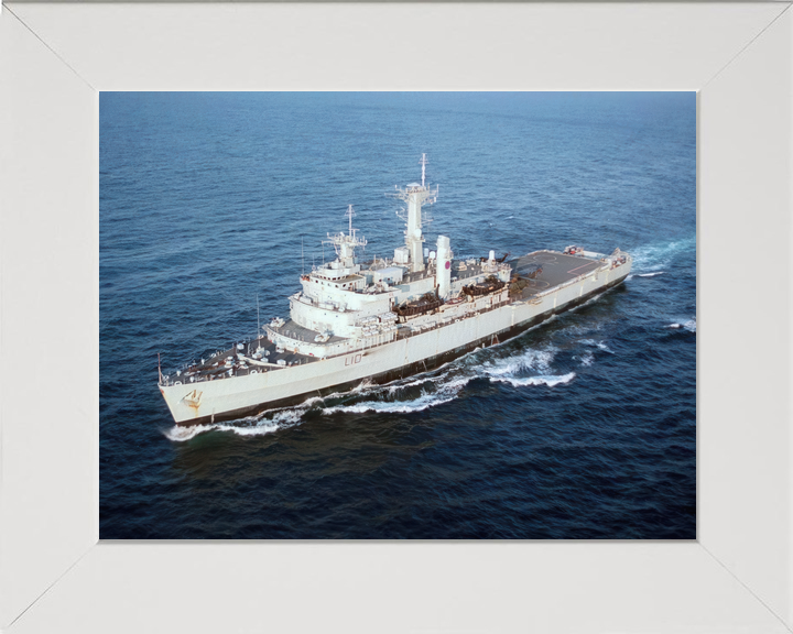 HMS Fearless (L10) Royal Navy Fearless Class Landing Platform Dock At Sea 1996 Photo Print Wall Art Decor - Posters, Prints, & Visual Artwork - by Hampshire Prints (image 5 of 9)