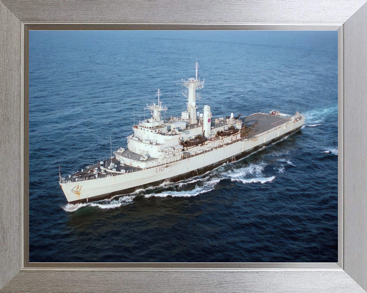 HMS Fearless (L10) Royal Navy Fearless Class Landing Platform Dock At Sea 1996 Photo Print Wall Art Decor - Posters, Prints, & Visual Artwork - by Hampshire Prints (image 7 of 9)