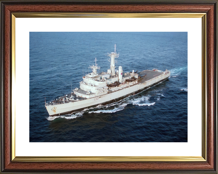 HMS Fearless (L10) Royal Navy Fearless Class Landing Platform Dock At Sea 1996 Photo Print Wall Art Decor - Posters, Prints, & Visual Artwork - by Hampshire Prints (image 8 of 9)