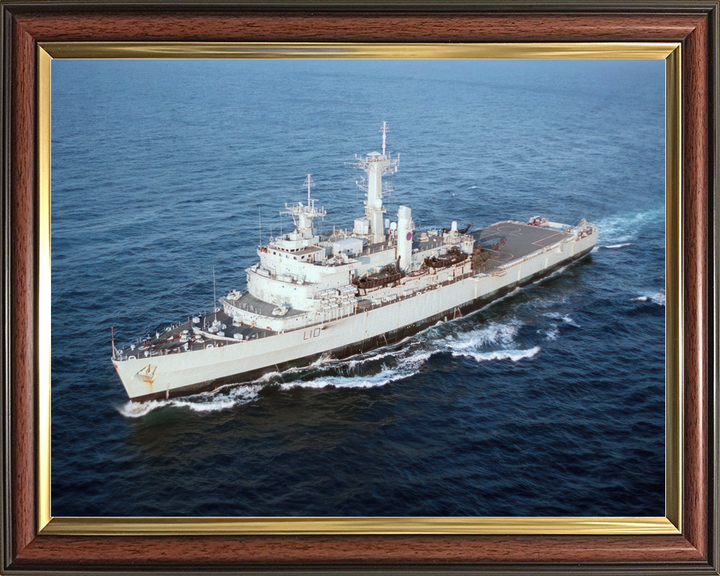 HMS Fearless (L10) Royal Navy Fearless Class Landing Platform Dock At Sea 1996 Photo Print Wall Art Decor - Posters, Prints, & Visual Artwork - by Hampshire Prints (image 9 of 9)