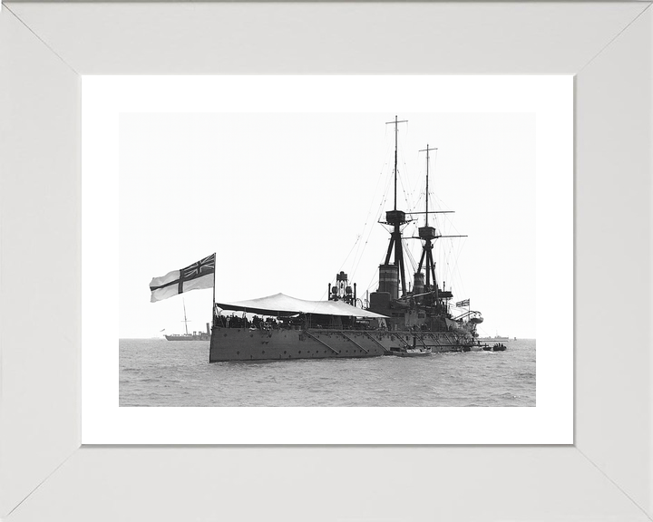 HMS Temeraire 1907 Bellerophon Class Battleship 1909 Photo Print - Posters, Prints, & Visual Artwork - by Hampshire Prints (image 4 of 9)