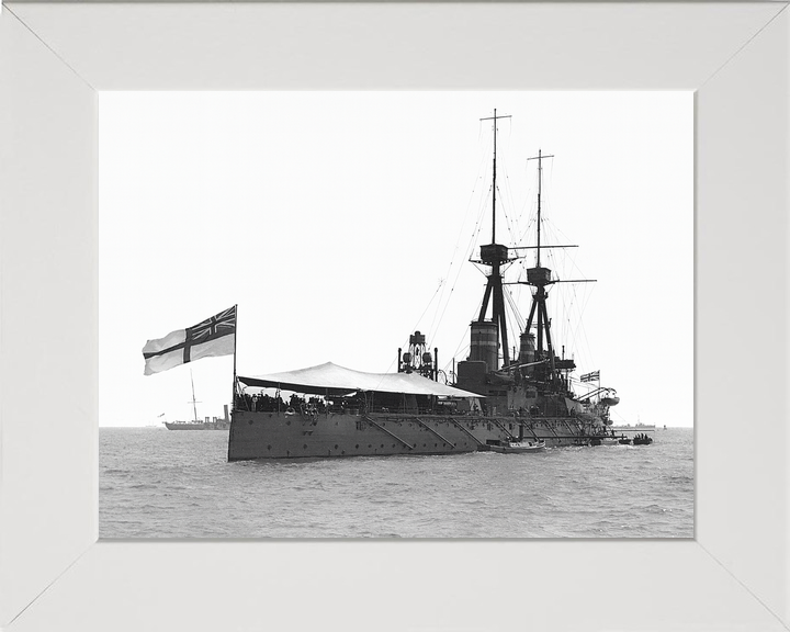 HMS Temeraire 1907 Bellerophon Class Battleship 1909 Photo Print - Posters, Prints, & Visual Artwork - by Hampshire Prints (image 5 of 9)