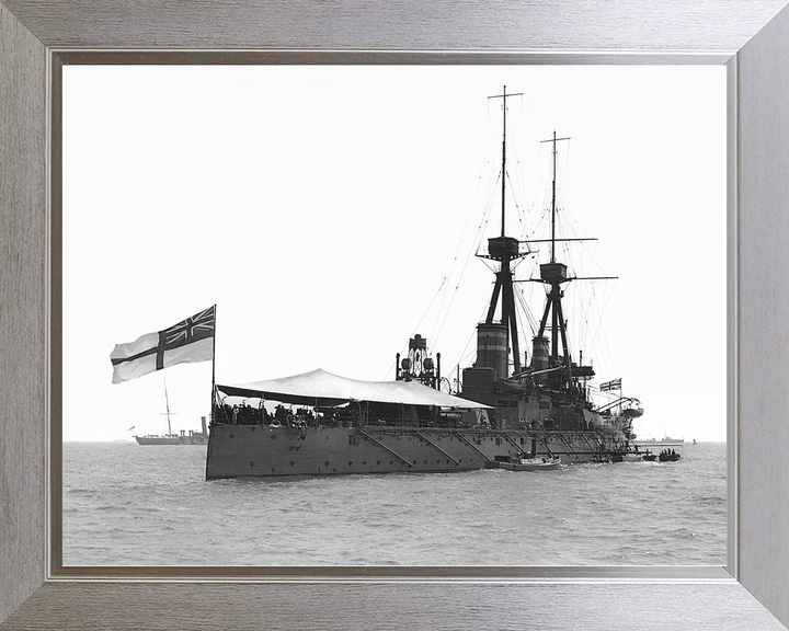 HMS Temeraire 1907 Bellerophon Class Battleship 1909 Photo Print - Posters, Prints, & Visual Artwork - by Hampshire Prints (image 7 of 9)