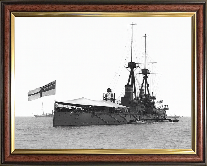 HMS Temeraire 1907 Bellerophon Class Battleship 1909 Photo Print - Posters, Prints, & Visual Artwork - by Hampshire Prints (image 9 of 9)