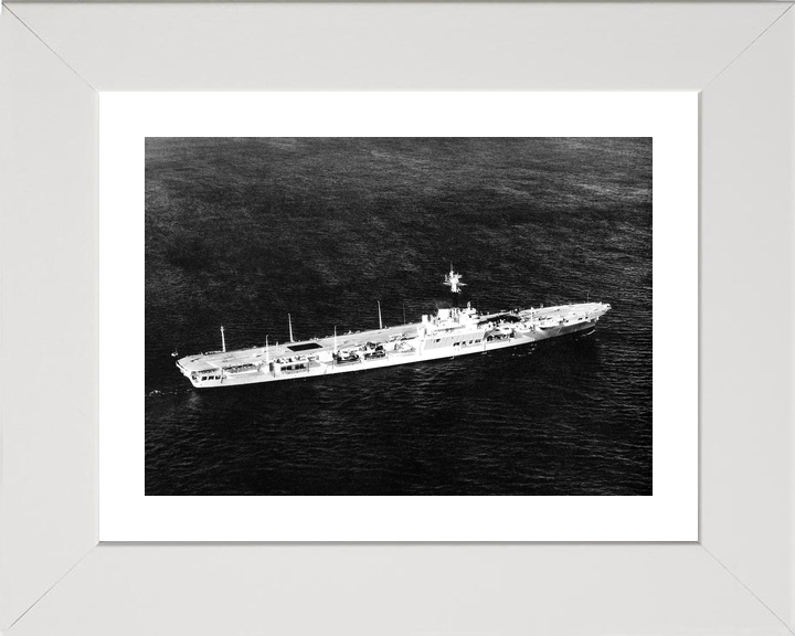 HMS Warrior R31 Colossus Class Aircraft Carrier 1957 Photo Print - Posters, Prints, & Visual Artwork - by Hampshire Prints (image 4 of 9)