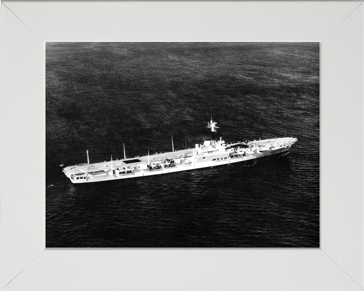 HMS Warrior R31 Colossus Class Aircraft Carrier 1957 Photo Print - Posters, Prints, & Visual Artwork - by Hampshire Prints (image 5 of 9)