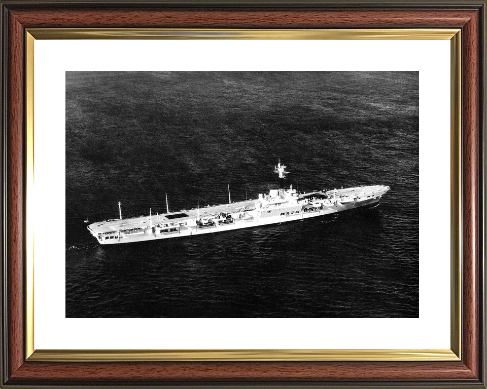 HMS Warrior R31 Colossus Class Aircraft Carrier 1957 Photo Print - Posters, Prints, & Visual Artwork - by Hampshire Prints (image 8 of 9)