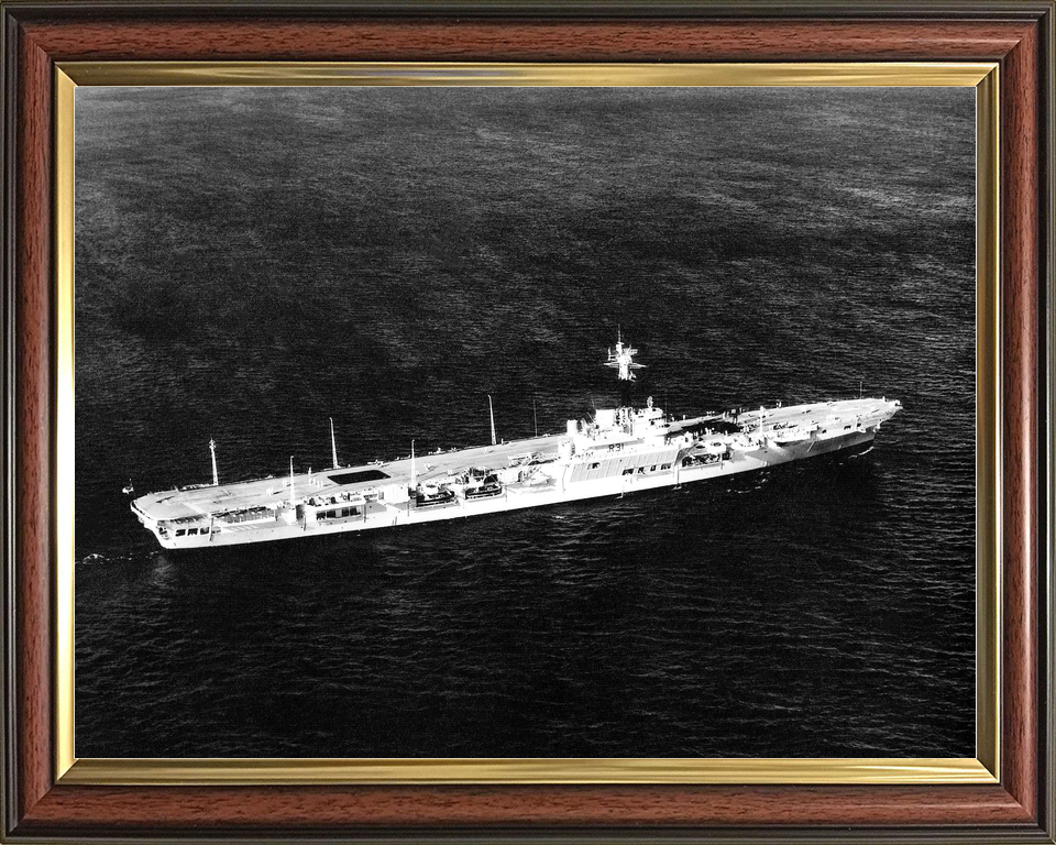 HMS Warrior R31 Colossus Class Aircraft Carrier 1957 Photo Print - Posters, Prints, & Visual Artwork - by Hampshire Prints (image 9 of 9)