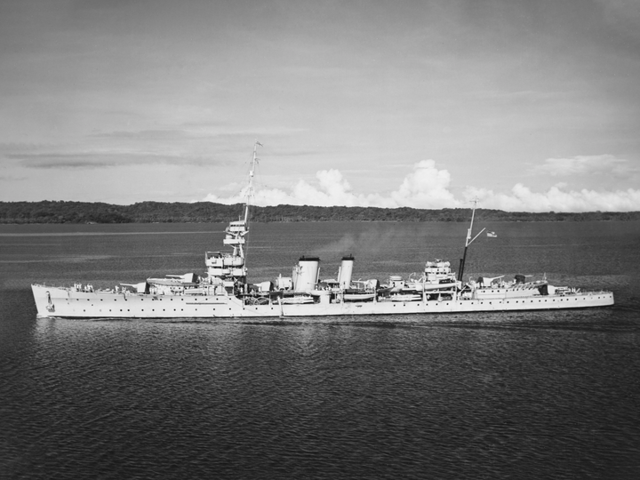 HMS Despatch (D30) Royal Navy Danae Class Cruiser Panama Canal Photo Print Wall Art Decor Posters, Prints, & Visual Artwork Hampshire Prints 6 x 4 No Frame No