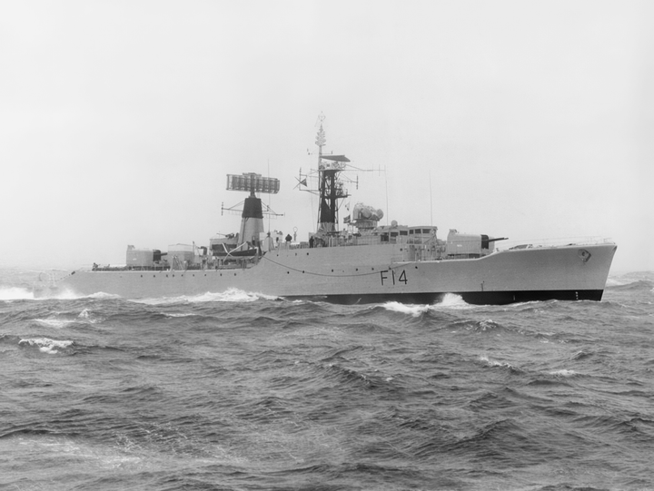 HMS Leopard F14 Leopard Class Frigate 1973 Photo Print - Posters, Prints, & Visual Artwork - by Hampshire Prints (image 1 of 9)