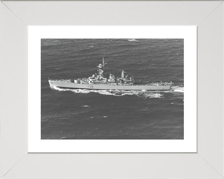 HMS Naiad F39 Leander Class Frigate February 1978 Atlantic Sea Photo Print - Posters, Prints, & Visual Artwork - by Hampshire Prints (image 4 of 9)