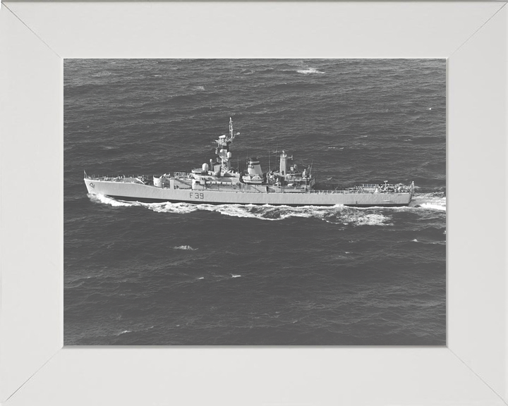 HMS Naiad F39 Leander Class Frigate February 1978 Atlantic Sea Photo Print - Posters, Prints, & Visual Artwork - by Hampshire Prints (image 5 of 9)