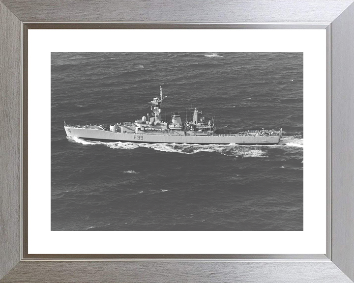 HMS Naiad F39 Leander Class Frigate February 1978 Atlantic Sea Photo Print - Posters, Prints, & Visual Artwork - by Hampshire Prints (image 6 of 9)