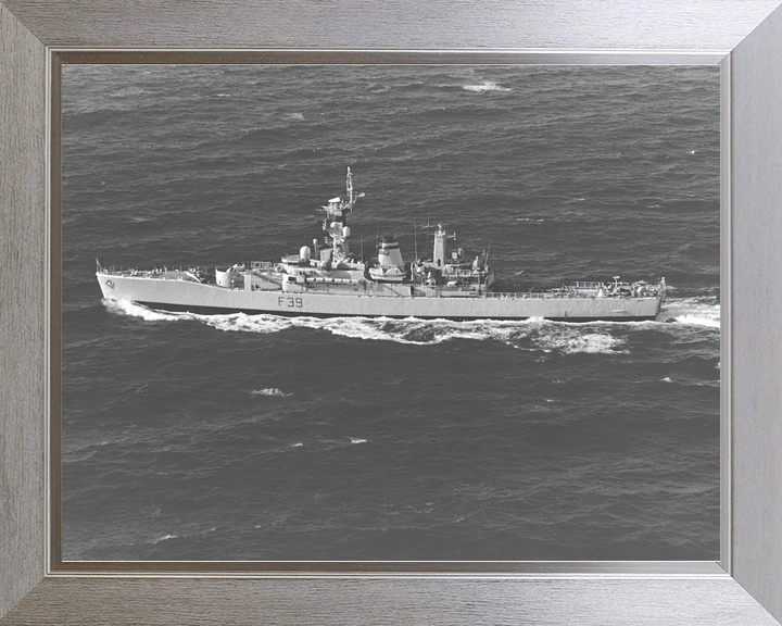 HMS Naiad F39 Leander Class Frigate February 1978 Atlantic Sea Photo Print - Posters, Prints, & Visual Artwork - by Hampshire Prints (image 7 of 9)