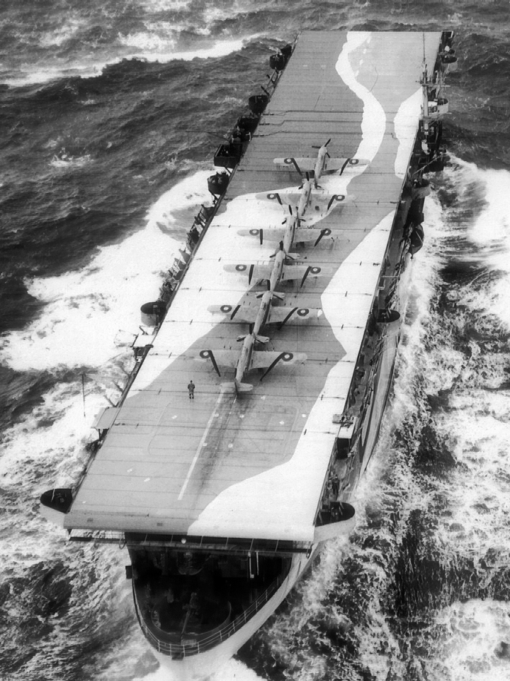 HMS Avenger (D14) Photo Print - At Sea 1942 - Royal Navy Aircraft Carrier Hampshire Prints 6 x 4 No Frame No