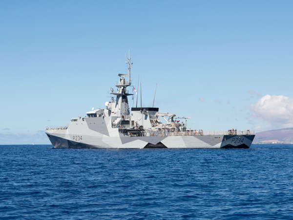 HMS Spey P234 River Class Patrol Vessel November 2021
