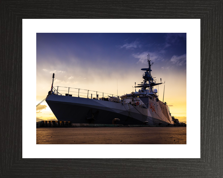 HMS Tamar P233 River Class Patrol Vessel August 2022 Photo Print - Posters, Prints, & Visual Artwork - by Hampshire Prints (image 2 of 9)
