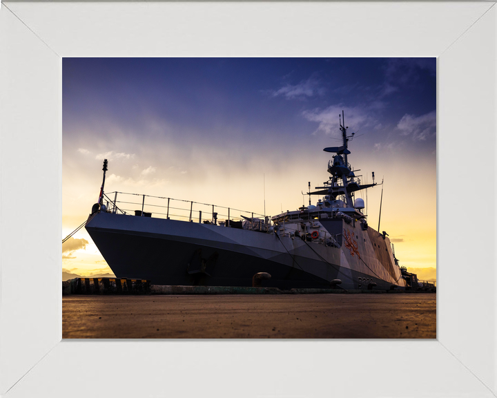 HMS Tamar P233 River Class Patrol Vessel August 2022 Photo Print - Posters, Prints, & Visual Artwork - by Hampshire Prints (image 5 of 9)