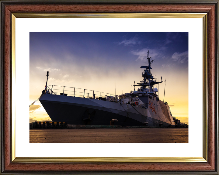 HMS Tamar P233 River Class Patrol Vessel August 2022 Photo Print - Posters, Prints, & Visual Artwork - by Hampshire Prints (image 8 of 9)