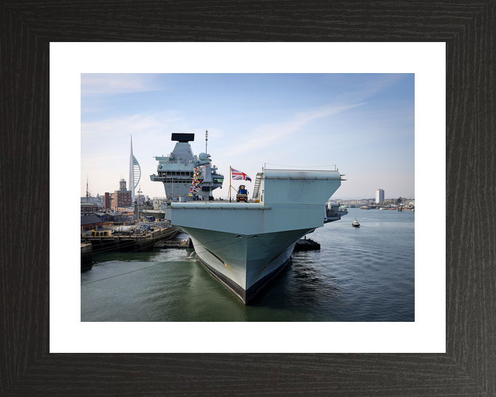HMS Queen Elizabeth R08 Queen Elizabeth Class Aircraft Carrier April 2022 Photo Print - Posters, Prints, & Visual Artwork - by Hampshire Prints (image 2 of 9)