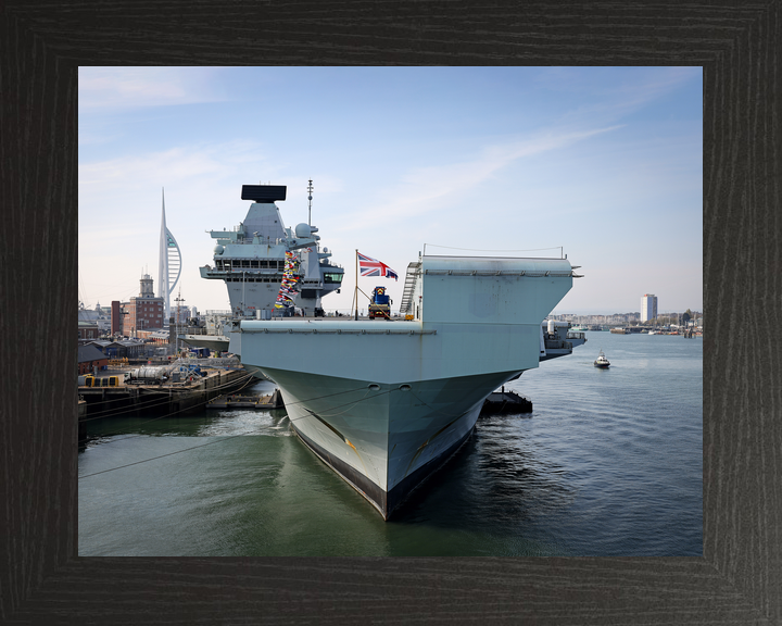 HMS Queen Elizabeth R08 Queen Elizabeth Class Aircraft Carrier April 2022 Photo Print - Posters, Prints, & Visual Artwork - by Hampshire Prints (image 3 of 9)