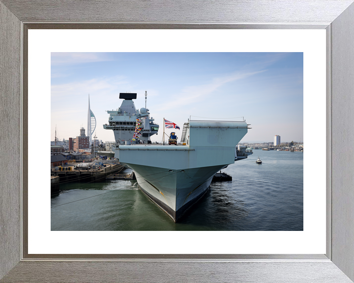 HMS Queen Elizabeth R08 Queen Elizabeth Class Aircraft Carrier April 2022 Photo Print - Posters, Prints, & Visual Artwork - by Hampshire Prints (image 6 of 9)